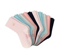 SCHIESSER Girls Socks, 10 Pack - "Legwear Kids", Pattern, Cotton Blend...