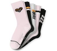 Schiesser Girls Socks, 5-Pack - "Legwear Teens", Pattern, Cotton Blend...