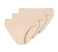 Schiesser Ladies Briefs 3er Pack - Jazz Pants, Cotton Essentials, Basic, Stretc