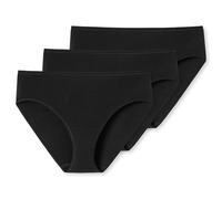 Schiesser Ladies Briefs 3er Pack - Jazz Pants, Cotton Essentials, Basic, Stretc