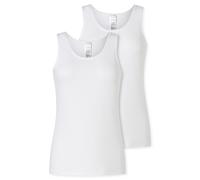 Schiesser Ladies Tops, 2er Pack - 2Pack Tank Tops, Vest, Stretch Cotton