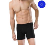 Schiesser Men 2 PACK Underpants with Longer Leg and Fly, Authentic