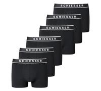 Schiesser Men Shorts 6 Pack - Series "95/5", Logo Waistband, S-XXL