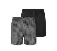 Schiesser Men's 2 Pack Boxershorts Baumwolle Jersey Weich Multipack-Jerseyboxer Boxer Shorts, Assorted 5_182427, 7