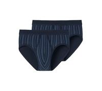 Schiesser Men's 2 Pack Sports Briefs with Fly - Classic