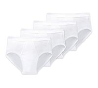 Schiesser Men's 2 Pack Sports Briefs with Fly - Essential Double Rib