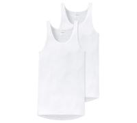 Schiesser Men's 2 Pack Vest - Original Fine Rib
