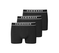 Schiesser Men's 3 Pack Boxer Shorts Organic Cotton - 95/5 Organic