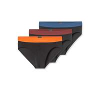 Schiesser Men's 3 Pack Briefs Organic Cotton Multipack - 95/5 Organic