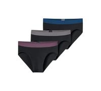 Schiesser Men's 3 Pack Briefs Organic Cotton Multipack - 95/5 Organic Briefs (Pack of 3), Assorted 11_180193, 6
