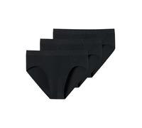 Schiesser Men's 3 Pack Underwear Briefs with Soft Waistband, Organic Cotton, 95/5 Organic