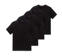 Schiesser Men's American Shirt Crew Neck Vest with Sleeves 100% Cotton