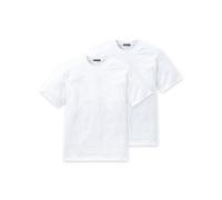 Schiesser Men's American Shirt Crew Neck Vest with Sleeves 100% Cotton