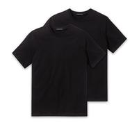 Schiesser Men's American T-Shirt 2-Pack - 1/2 Sleeve, Undershirt, Round Neck
