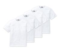 Schiesser Men's American T-Shirt 4 Pack - 1/2 Sleeve, Undershirt, Round Neck