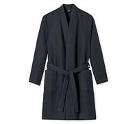 Schiesser Men's Bathrobe Waffle Pique 100 cm Length Organic Cotton