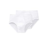 Schiesser Men's Boxer Briefs, 005052-100, White (100-Weiss), Medium (M)