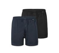 Schiesser Men's 2 Pack Boxershorts Baumwolle Jersey Weich Multipack-Jerseyboxer Boxer Shorts, Assorted 2_182426, 4