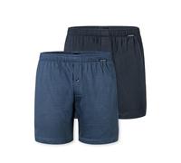 Schiesser Men's 2 Pack Boxershorts Baumwolle Jersey Weich Multipack-Jerseyboxer Boxer Shorts, Assorted 4_182427, 6
