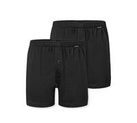 Schiesser Men's Boxer Shorts, Black_182426, M