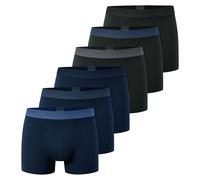 Schiesser Men's Boxershorts, 6 Pack - "95/5", Trunks, Cotton Stretch, Logo...