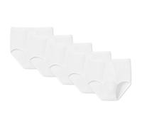 Schiesser Men's Brief - Original Double Rib, Cotton, 1 2 3 4 5 Pack, White ...