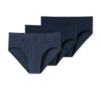 Schiesser Men's Briefs, 3 Pack - "95/5", Supermini, Cotton Stretch, Solid