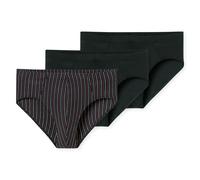 Schiesser Men's Briefs, 3 Pack - "95/5", Supermini, Cotton Stretch, Solid