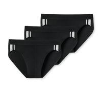 Schiesser Men's Briefs 3 Pack - Rio Briefs 95/5, Cotton Stretch, Side Stripe...