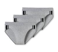 Schiesser Men's Briefs 3 Pack - Rio Briefs 95/5, Cotton Stretch, Side Stripe...