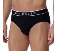 Schiesser Men's Briefs, 5 Pack - Series "95/5", Rio Briefs, Logo Waistband