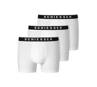 Schiesser Men's Herren 3 Pack Boxershorts Bio Baumwolle Multipack - 95/5 Organic Boxer Shorts (Pack of 3)