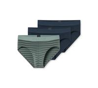 Schiesser Men's Herren 3 Pack Slips Bio Baumwolle Multipack-95/5 Organic Briefs, Assorted 12_180198, 6