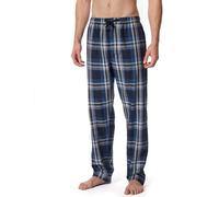 Schiesser Men's Herren Lange Schlafhose Bio-Baumwolle-Mix + Relax Pajama Bottom, Multicolor 3_182192, 52