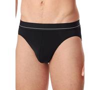 Schiesser Men's Herren Rio-Slip Mikrofaser-Pure Micro Briefs, Black_182177, L
