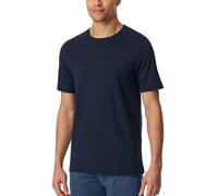 Schiesser Men's Herren Schlafshirt Kurzarm Rundhals Bio-Baumwolle-Mix + Relax Pajama Top, Midnight Blue_182179, 48