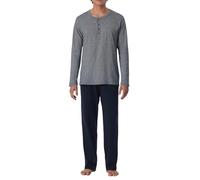 Schiesser Men's Long Buttoned Pyjamas Two-piece pyjamas (pack of 1)