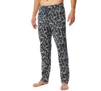 Schiesser Men's Herren Lange Schlafhose-Mix + Relax Pajama Bottom, Navy_182185, 50