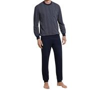 Schiesser Men's Long Pyjamas with Cuffs - Nightwear Set