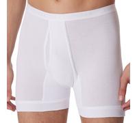 Schiesser Men's Long Underwear With Fly - Original Classics, Double Rib...