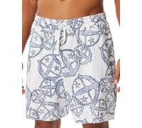 Schiesser Men's Herren Bermuda Schlafhose Kurz Loungewear Nightwear Organic Cotton 150 Years Pajama Bottom, Multicolour 1_183227, 52