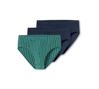 Schiesser Men's Schiesser Herren 3 Pack Unterwäsche Slips Mit Weichem Bund Bio Baumwolle Multipack - 95/5 Organic Briefs (pack of 3)