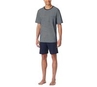 Schiesser Men's Schlafanzug Kurz Rundhals-Nightwear Set Pajama