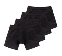 Schiesser Men's Shorts 4-Pack - Cotton Essentials, Authentic, Needle Pull, Un...
