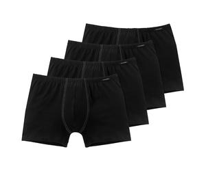 Schiesser Men's Shorts 4-Pack - Pants, Boxer, Essentials, Cotton Stretch S...