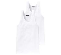 Schiesser Men's Sleeveless Vest - Authentic Pack of 2