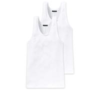 Schiesser Men's Sleeveless Vest - Authentic Pack of 2