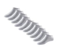 Schiesser Men's Sneaker Socks, 10 Pack - "Bluebird", Cotton Blend