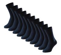 Schiesser Men's Socks, 10 Pack - "Bluebird", Cotton Mix, Solid/Patterned ...