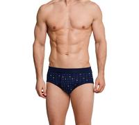 Schiesser Men's Sports Briefs (Pack of 2) Blue (802-air), 8